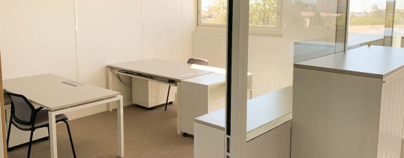 poste de travail en open space